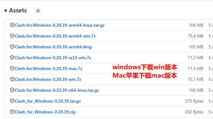 Clash for Windows各大版本下载指南